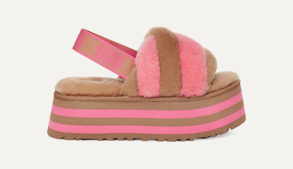 の 人気アイテムランキング UGG® 公式【 ディスコ ストライプ スライド|Disco Stripe Slide 靴